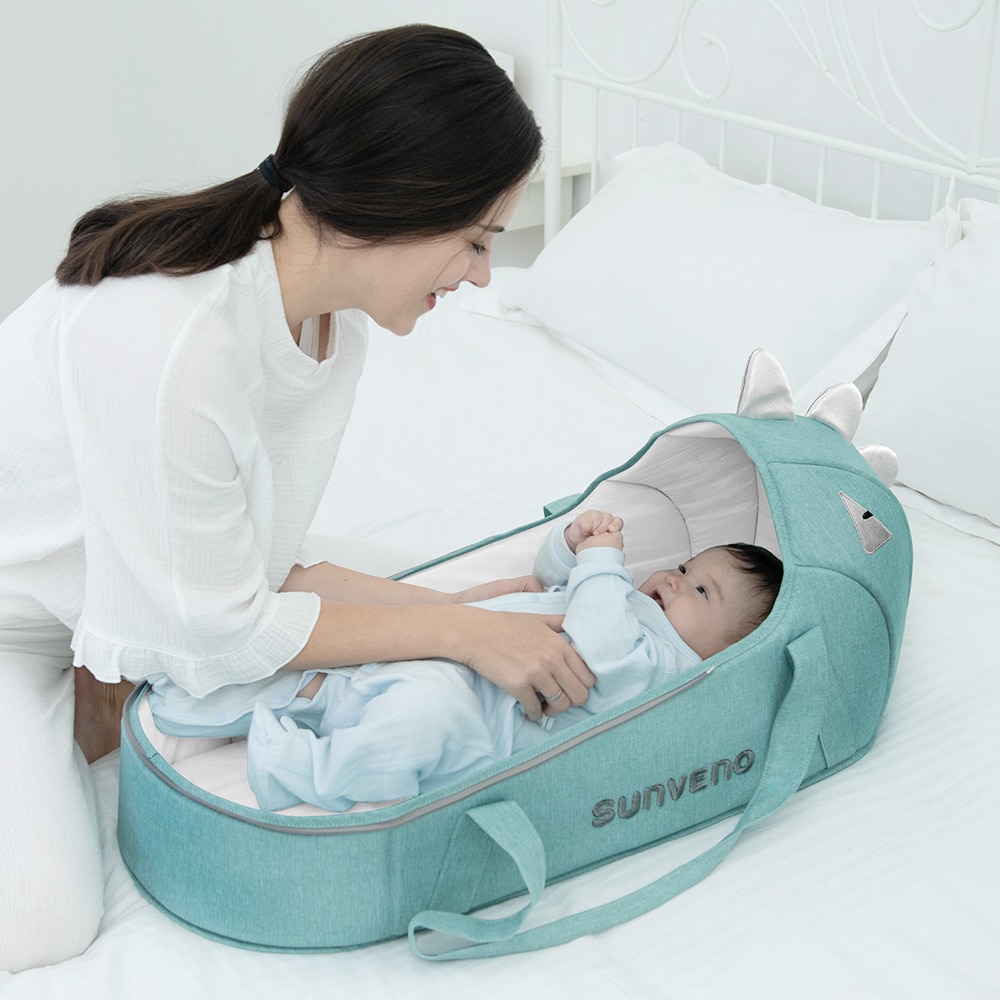 Portable Baby Bassinet Travel Bed Crib